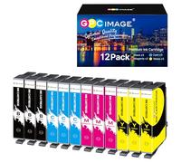 GPC Image 12-Pack 603XL Ink Cartridges Replacement for Epson 603 XL Multipack Compatible with Expression Home XP-3100 XP-4100 XP-2100 XP-2105 XP-3105 Workforce WF-2810 WF-2830 WF-2835 WF-2850