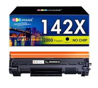 GPC Image 142X Toner Cartridges Compatible for HP 142A 142X (1-Black) | Replacement for HP W1420X W1420A for HP Laserjet M110 M110w MFP M140 MFP M139w MFP M140w MFP M139 Printer No Chip High Yield