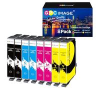 GPC Image 604XL Ink Cartridges Compatible with Epson 604XL Multipack for Expression Home XP2200 XP-2200 XP-3200 XP-3205 XP-4200 XP-2205 XP-4205 for Workforce WF-2930 WF-2935 WF-2910 (8 Pack)