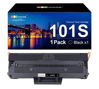 GPC Image Compatible Toner Cartridges Replacement for Samsung MLT-D101S/ELS D101S for ML-2160 ML-2165 ML-2165W SCX-3405 SCX-3405W SCX-3405FW SF-760P SCX-3400 ML-2162 ML-2168 (1-Black, 1500 Pages)