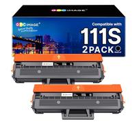 GPC Image Compatible Toner Cartridges Replacement for Samsung MLT-D111L D111S/ELS for Xpress M2026 M2026W M2020 M2020W M2022 M2022W M2021 M2021W M2078W M2070 M2070W M2070FW (Black, 2-Pack)