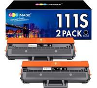 GPC Image Compatible Toner Cartridges Replacement for Samsung MLT-D111L D111S/ELS for Xpress M2026 M2026W M2020 M2020W M2022 M2022W M2021 M2021W M2078W M2070 M2070W M2070FW (Black, 2-Pack)