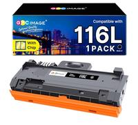 GPC Image Compatible Toner Cartridges Replacement for Samsung MLT D116L D116S for Xpress SL-M2835DW M2825ND M2825DW M2885FW M2675 M2675FN M2875FD M2625 M2626 M2676 M2825 m2826 (Black, 1-Pack)