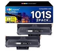 GPC Image MLT-D101S Black Toner Cartridge, 2 Pack
