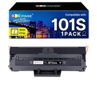 GPC Image Compatible Toner Cartridges Replacement for Samsung MLT-D101S/ELS D101S for ML-2160 ML-2165 ML-2165W SCX-3405 SCX-3405W SCX-3405FW SF-760P SCX-3400 ML-2162 ML-2168 (1-Black, 1500 Pages)