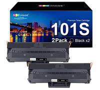 GPC Image MLT-D101S Laser Toner Cartridge Compatible for Samsung MLTD101S D101S for Samsung ML-2160 ML-2165 ML-2165W SCX-3405 SCX-3405W SCX-3405FW SF-760P SCX-3400 ML-2162 ML-2168 (Black, 2-Pack)