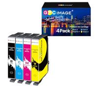 GPC Image Printer Cartridges 604 604XL Compatible with Epson 604 Ink Cartridges Multipack for Epson XP2200 Ink Cartridges XP3200 XP4200 XP3205 XP4205 Workforce WF-2930 WF-2935 WF-2910 (4 Pack)