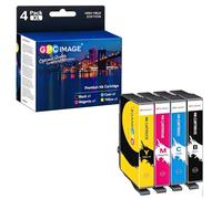 GPC Image Replacement for Epson 405XL Ink Cartridges, 4 Pack | Replacement for Epson WorkForce Pro WF-3820DWF 3825DWF 4820DWF 4825DWF 4830DTWF 7830DTWF 7835DTWF (Black/Cyan/Magenta/Yellow)