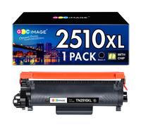 GPC Image TN2510XL TN2510 Toner Cartridge Compatible with Brother TN-2510XL, High Yield for Brother DCP-L2627DWE L2660DW; MFC-L2860DWE L2800DW L2860DW