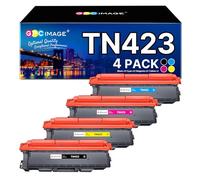 GPC Image TN423 Toner Cartridges for HL-L8260CDW MFC-L8690 Toner Cartridges | Compatible for Brother TN-421 Toner Cartridges 4 Pack for HL-L8260CDW HL-L8360CDW MFC-L8690CDW MFC-L8900CDW DCP-L8410CDW