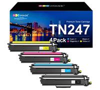 GPC Image Toner Cartridges Replacement for Brother TN247 TN243 Compatible with L3210CW L3230CDW L3270CDW L3710CW L3730CDN L3750CDW L3770CDW L3510CDW L3517CDW L3550CDW(Black Cyan Magenta Yellow,4-Pack)