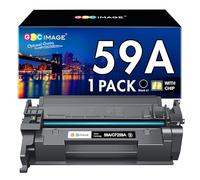 GPC Image(With Chip 59A CF259A Black Toner Compatibel for HP 59X CF259X for Laserjet Pro MFP M428fdw M428dw M428fdn M428 Laserjet Pro M404dn M404dw M404 M404n M304a M304