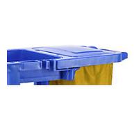 GPC Janitorial Cleaning Trolley with Bag Lid, 100kg Capacity