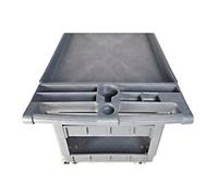 GPC Mobile Shelf Trolley 3 Shelves 225 kg 1,100 x 650 x 850 mm Grey