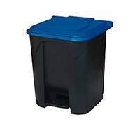 GPC Pedal Bin 30 L Black, Blue Polypropylene CPB30Z_BL_LD