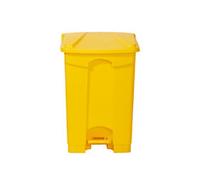GPC Pedal Bin 45 L Yellow Polypropylene GBI45Z_YE
