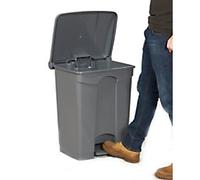 GPC Pedal Bin 68 L Grey Polypropylene GBI68Z_GREY