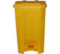 GPC Pedal Bin 80 L Yellow Polypropylene LPB80Z _YE