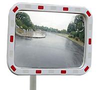 GPC Rectangular Reflective Traffic Mirror, 600 x 400mm