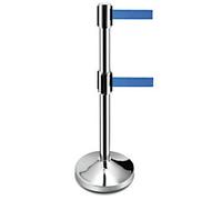 GPC Retractable Barrier 32 x 32 x 98.5 cm Blue, Silver RDLS7B