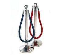 GPC Rope Barrier 32 x 32 x 98.7 cm Silver SPL11Z