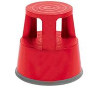 GPC Step Stool 445 mm Plastic 150 kg Red