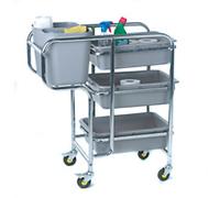 GPC Trolley 100 Steel 77.6 x 45.5 x 92.5 cm Grey