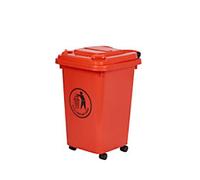 GPC Waste Bin 30 L Red Polyethylene LWB30Y_RED