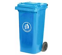 GPC Wheelie Bin 120 L Blue Polyethylene LWB120Y_BLUE