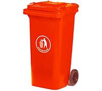 GPC Wheelie Bin 120 L Red LWB120Y_RED