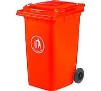 GPC Wheelie Bin 240 L Red Polyethylene LWB240Y_RED
