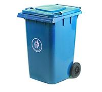 GPC Wheelie Bin 360 L Blue Polyethylene LWB360Y_BLUE