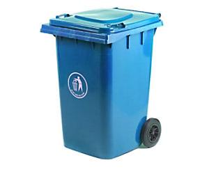 GPC Wheelie Bin 360 L Blue Polyethylene LWB360Y_BLUE
