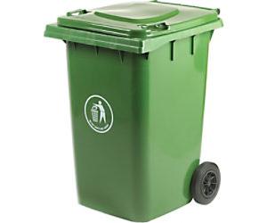 GPC Wheelie Bin 360 L Green Polyethylene LWB360Y_GR