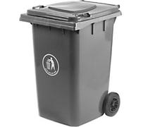 GPC Industries 360Litre Wheelie Bin - Dark Grey