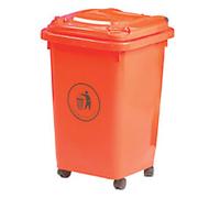 GPC Wheelie Bin 50 L Red Polyethylene LWB50Y_RED
