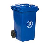 GPC Wheelie Bin 80 L Blue Polyethylene LWB80Y_BLUE