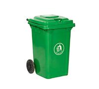 GPC Wheelie Bin 80 L Green Polyethylene LWB80Y_GREEN