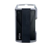 GPCA Slim Wallet, Badge Holder with carabiner and belt clip, holds up to 10 cards, Unity-ONE wallet, Titanium, One Size, Sleek, Modern