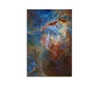 GPCLJW Andromeda Galaxy Art Waterproof Modern Mural Water Office Poster Suitable for Living Room Bedroom Home Office Living Room 08x12inch(20x30cm) Unframe-style