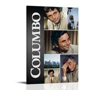 GPCLJW Columbo Art Waterproof Modern Mural Water Office Poster Suitable for Living Room Bedroom Home Office Living Room 16x24inch(40x60cm) Frame-style