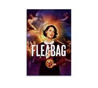 GPCLJW Fleabag Art Waterproof Modern Mural Water Office Poster Suitable for Living Room Bedroom Home Office Living Room 24x36inch(60x90cm) Unframe-style