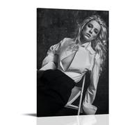 GPCLJW Hunter Schaefer Art Waterproof Modern Mural Water Office Poster Suitable for Living Room Bedroom Home Office Living Room 20x30inch(50x75cm) Frame-style