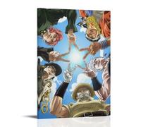 GPCLJW JoJo's Bizarre Adventure Art Waterproof Modern Mural Water Office Poster Suitable for Living Room Bedroom Home Office Living Room 12x18inch(30x45cm) Frame-style