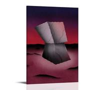 GPCLJW King Krule Space Heavy Art Waterproof Modern Mural Water Office Poster Suitable for Living Room Bedroom Home Office Living Room 20x30inch(50x75cm) Frame-style