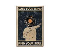 GPCLJW Lose Your Mind Art Waterproof Modern Mural Water Office Poster Suitable for Living Room Bedroom Home Office Living Room 24x36inch(60x90cm) Unframe-style