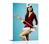 GPCLJW Mary Elizabeth Winstead Art Waterproof Modern Mural Water Office Poster Suitable for Living Room Bedroom Home Office Living Room 16x24inch(40x60cm) Frame-style