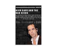 GPCLJW Nick Cave And The Bad Seeds The Boatman's Call Art Waterproof Modern Mural Water Office Poster Suitable for Living Room Bedroom Home Office Living Room 20x30inch(50x75cm) Unframe-style