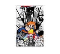 GPCLJW Scott Pilgrim Vs The World Art Waterproof Modern Mural Water Office Poster Suitable for Living Room Bedroom Home Office Living Room 16x24inch(40x60cm) Unframe-style