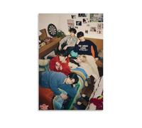 GPCLJW Tomorrow X Together Art Waterproof Modern Mural Water Office Poster Suitable for Living Room Bedroom Home Office Living Room 08x12inch(20x30cm) Unframe-style